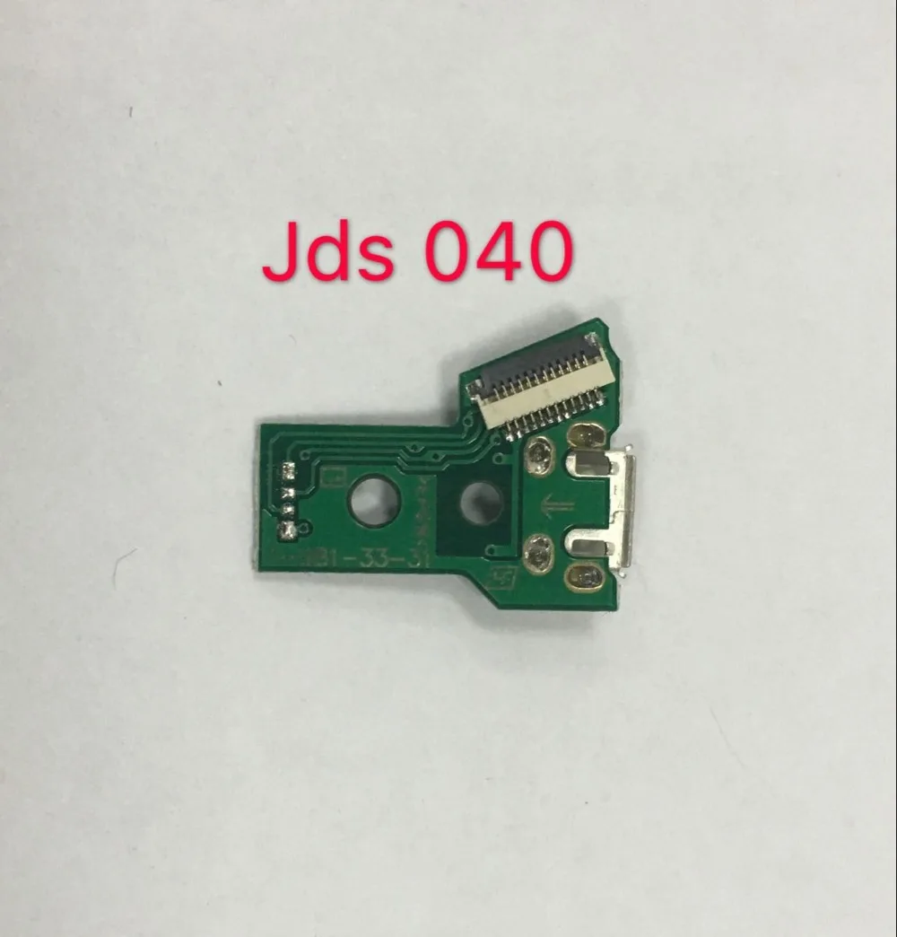 100 шт./лот зарядка через USB Порты и разъёмы розетка Зарядное устройство доска JDS 040 050 055 для PS4 контроллер JDS040