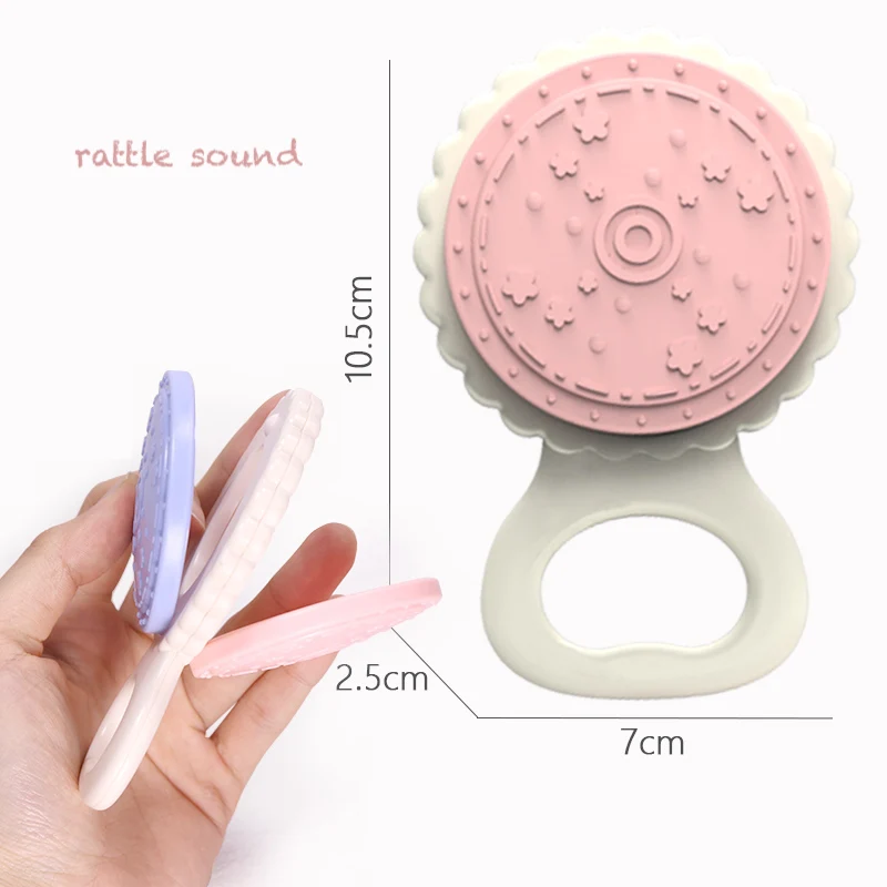 blue and pink Детский Прорезыватель-погремушка, игрушки на мобильную кроватку для детей 0-12, 13-24 месяцев, Детская обучающая кровать, колокольчик, новорожденный, соска, коляска, Плачущие игрушки - Цвет: blue and pink
