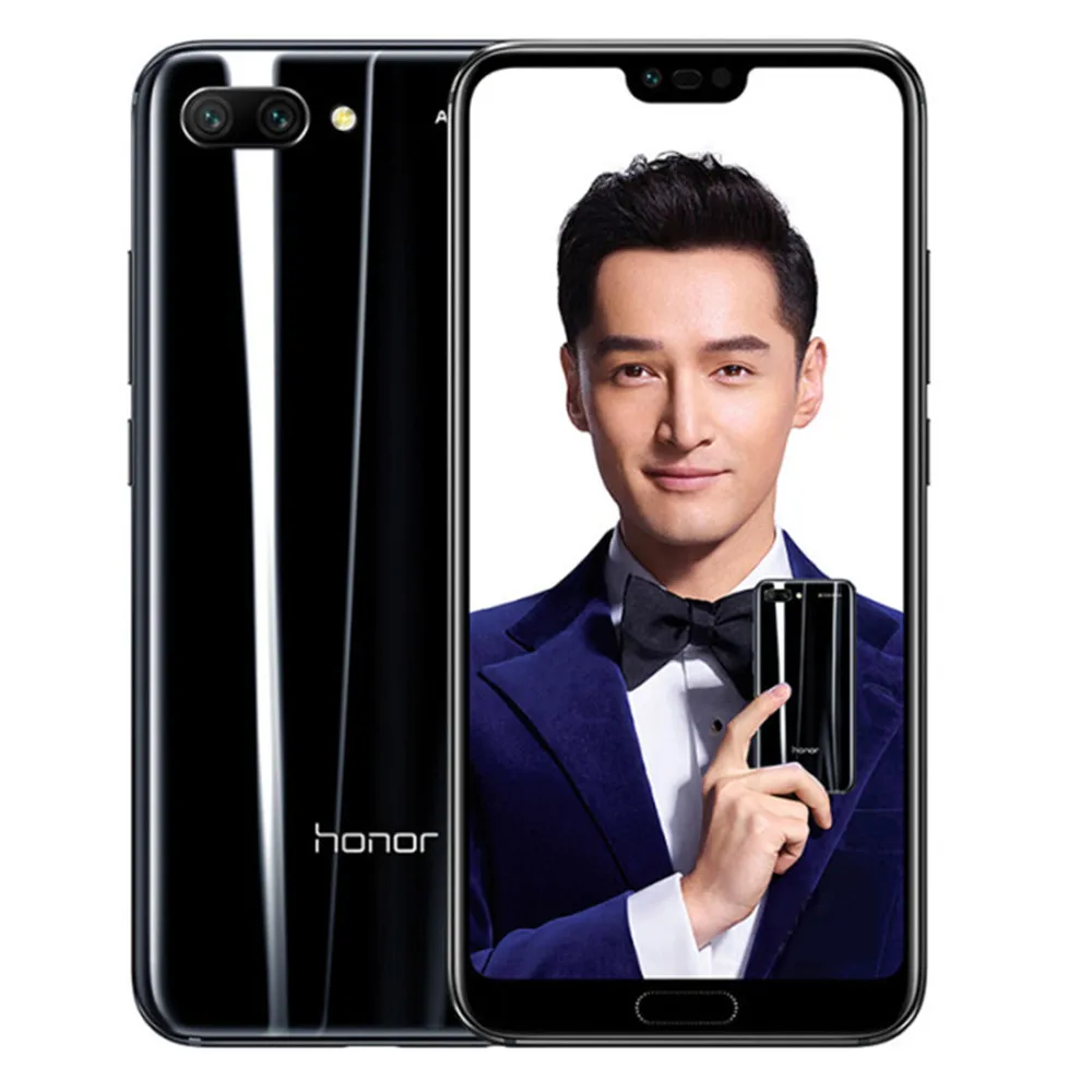 HUAWEI HONOR 10 4 ГБ ОЗУ 128 Гб ПЗУ Hisilicon Kirin 970 2 36 ГГц Восьмиядерный 5 84 дюймов ips полный