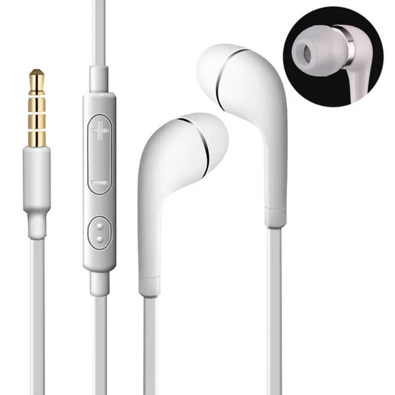 Best gift Stereo Earphones 3.5mm Earbuds Headset Sport With Mic for iphine xiaomi LG Samsung Galaxy S3 S4 S5 S6 S7 | Электроника