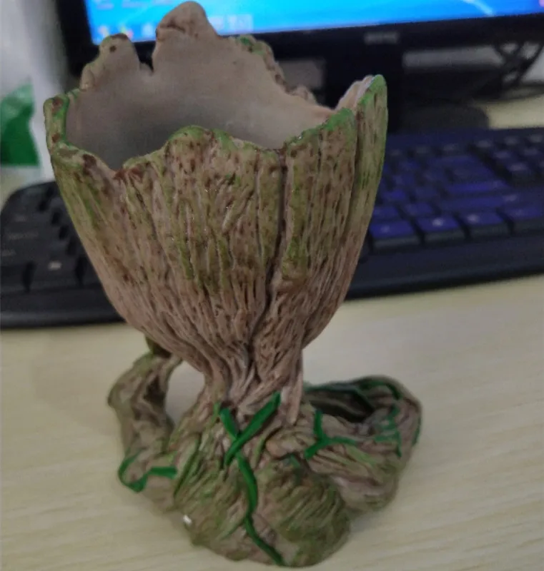 3D Креативный цветочный горшок с деревом для маленьких детей экшн фигурка кукла
