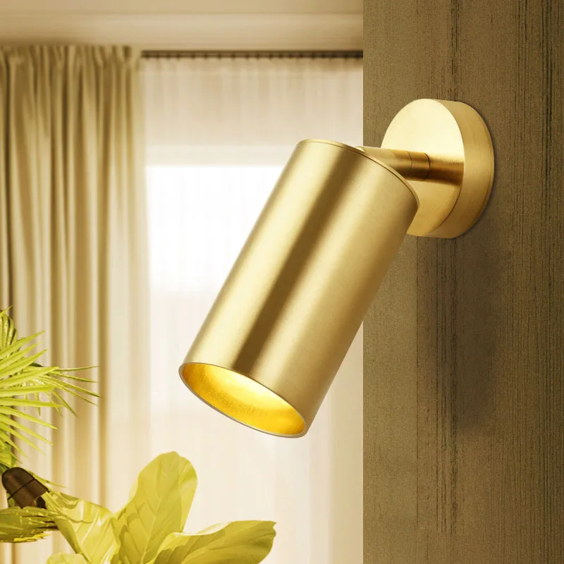 

Modern Nordic Gold LED Ceiling Spot Light GU10 Spot Lamp Ceiling Mounted Lighting Fixture for Bar Background Wall Clothing Shop