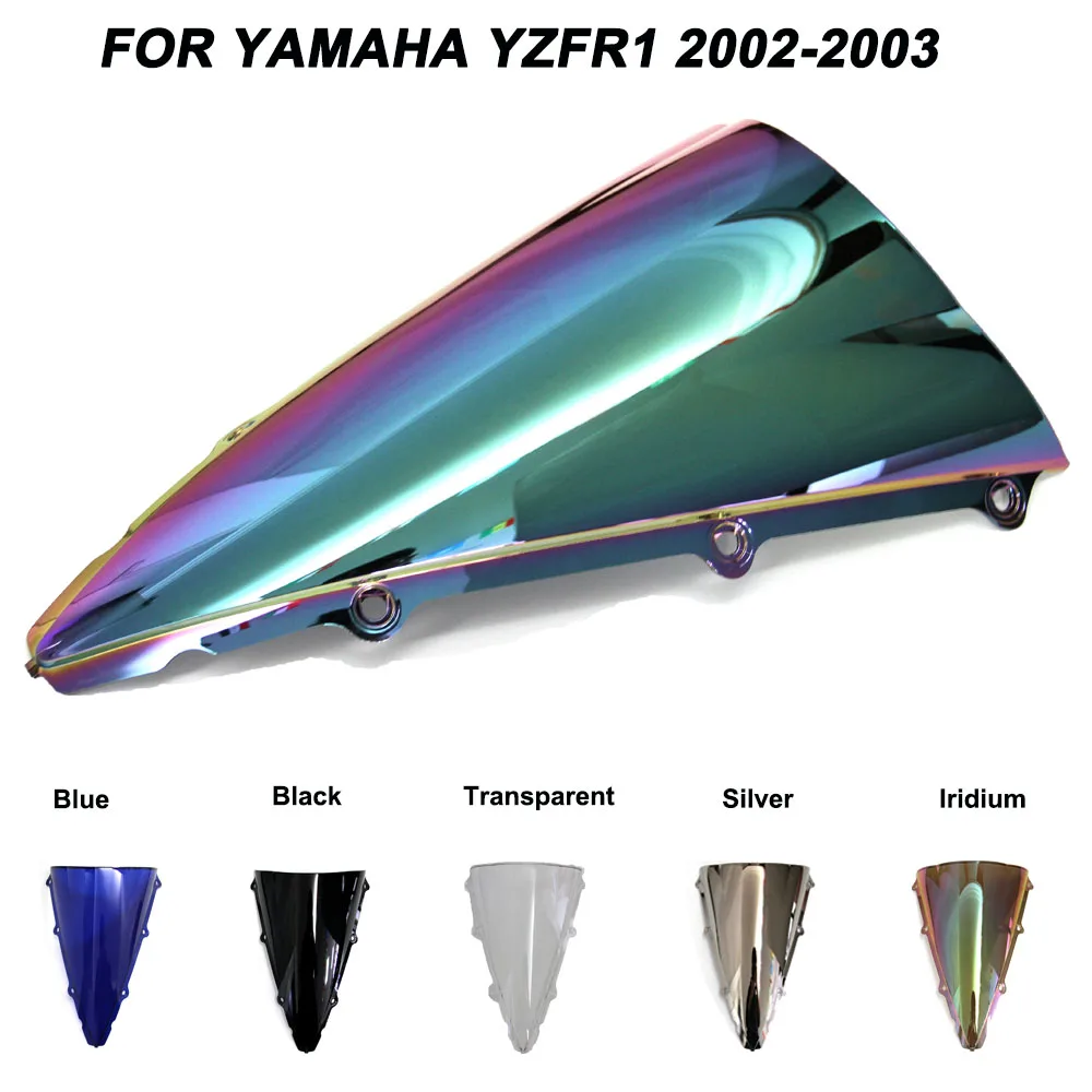 Лобовое стекло из АБС пластика для Yamaha лобовое мотоцикла YZF R1 2002 2003 с двойными