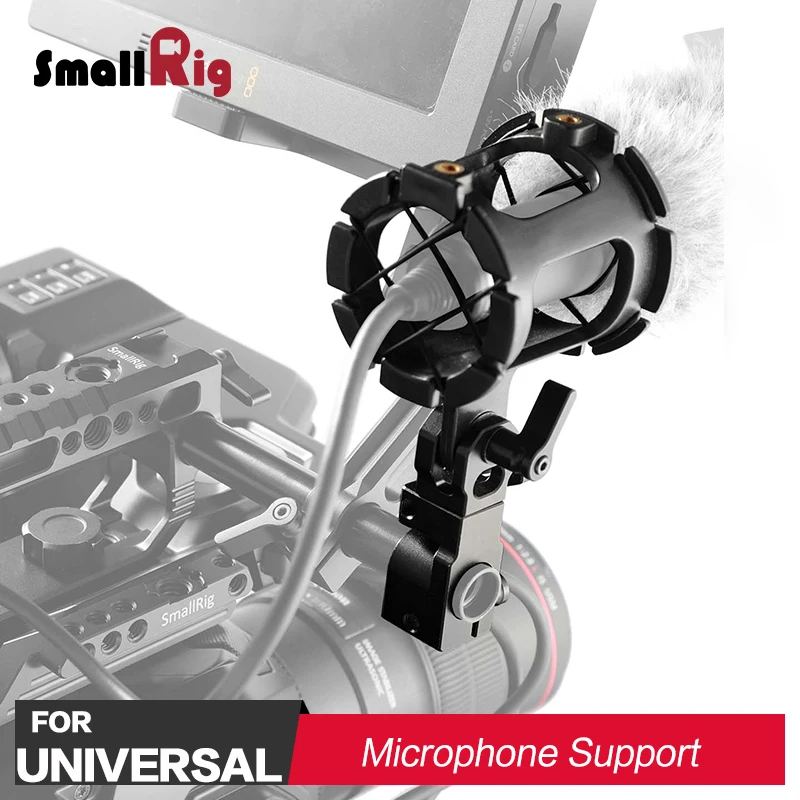 SmallRig DSLR Camera камера-регистратор с микрофоном Support Mount 15-мм стержневым зажимом 1802 |