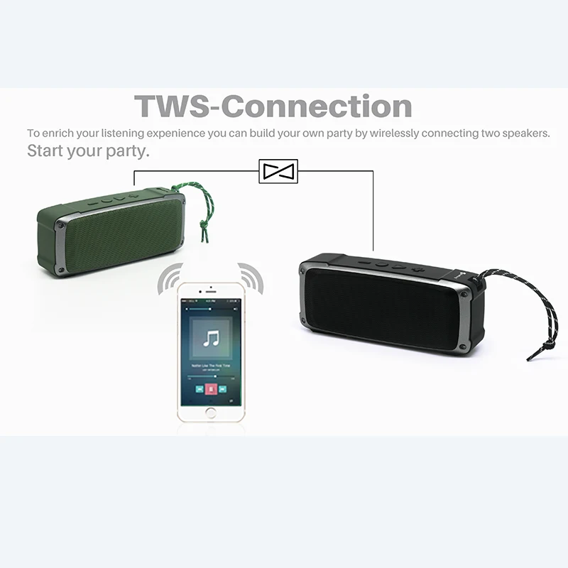 NR 4020 Bluetooth Динамик Haut Parleur RU Портативный супер бас 3D цифрового звука blutooth динамик