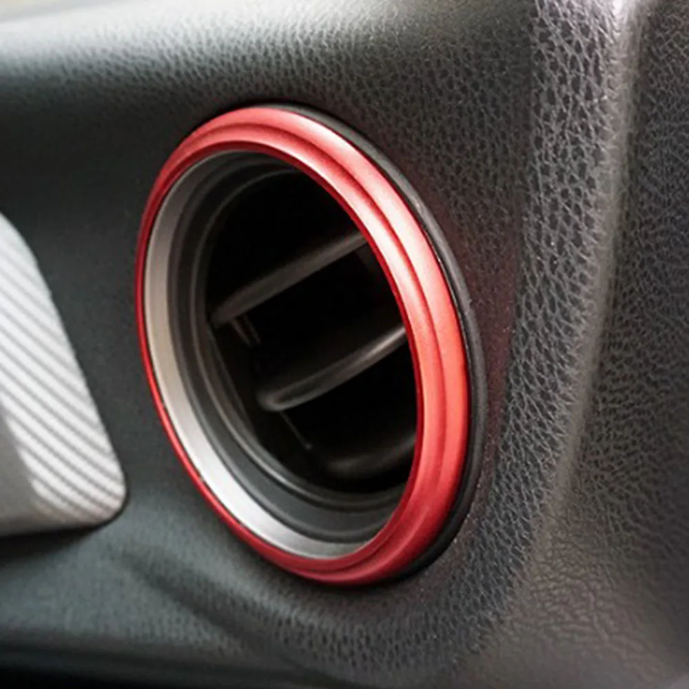 Выход кондиционера декоративный круг отделка Алюминий для Subaru BRZ Toyota GT86 2013 2014 2015