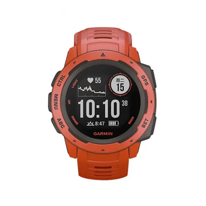 Спортивный силиконовый ремешок быстросъемный сменный ремешок для часов Garmin Instinct Новинка