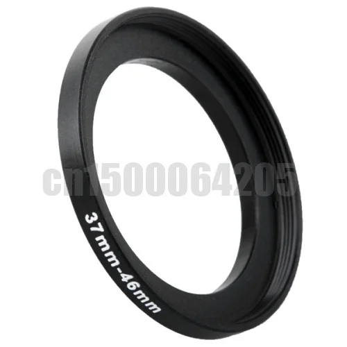 Бесплатная доставка Черное увеличивающее кольцо фильтра от 37 мм до 46 мм-46 37-46 |