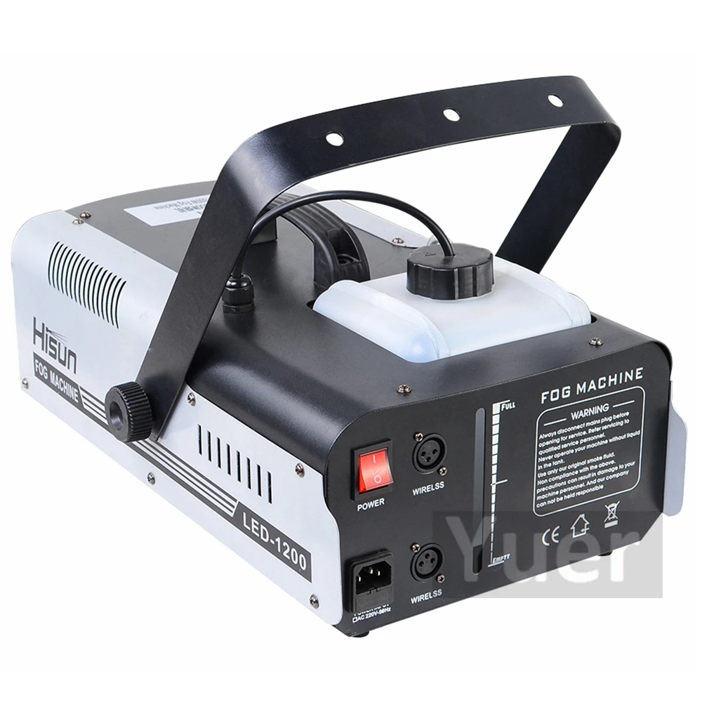 Высококачественная светодиодная RGB дымовая машина с эффектом запотевания 1500 Вт