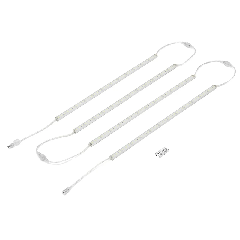 Водонепроницаемый беспроводной 4 шт. 50 см светодиодный барный светильник 12 В