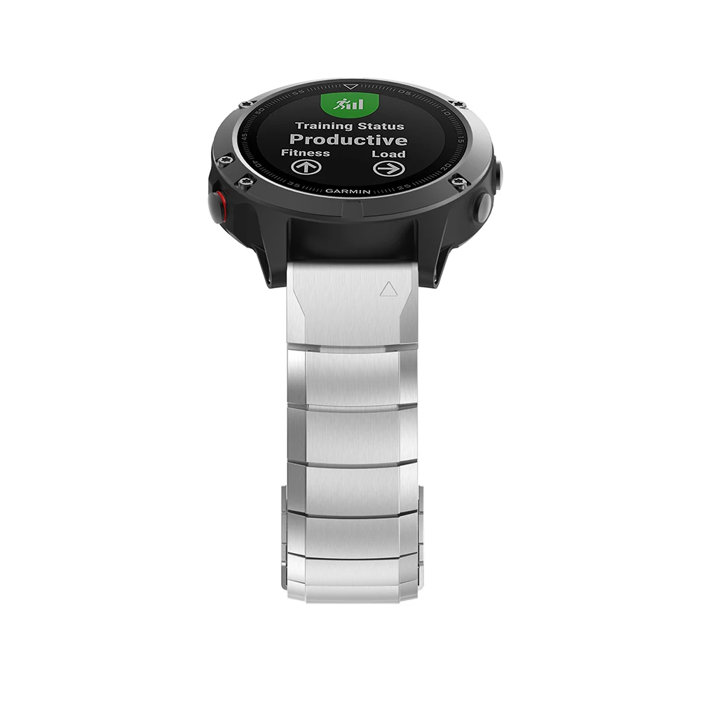 22 мм часы полоса Аксессуары Нержавеющая сталь Quick fit выпуска смотреть группы ремни для Garmin forerunner 935 Fenix 5