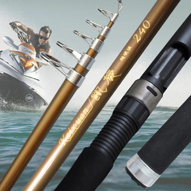 Высокая прочность Стекло Волокно и углерода телескопическая Рыбалка стержень