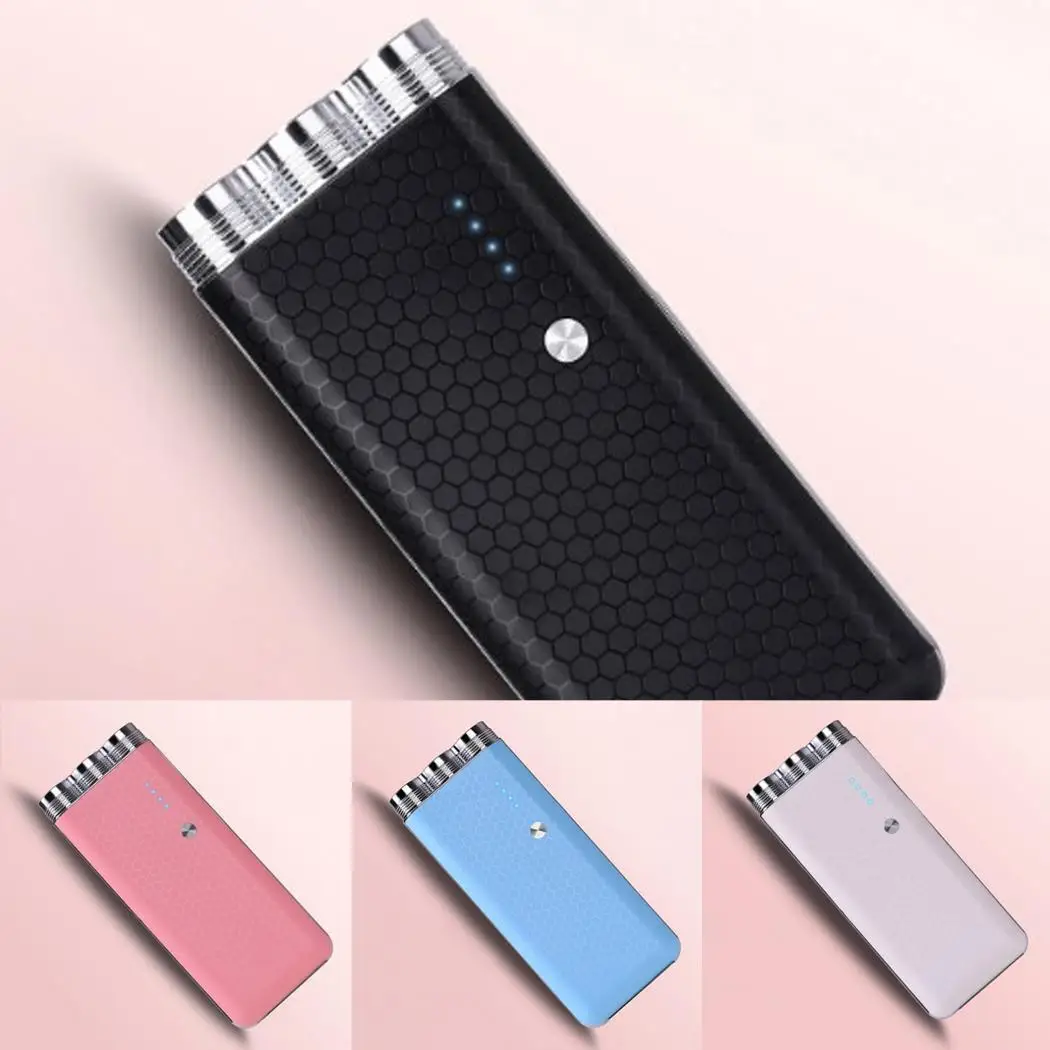 20000 mAh Портативный внешний Батарея Зарядное устройство Мощность банк с светодио