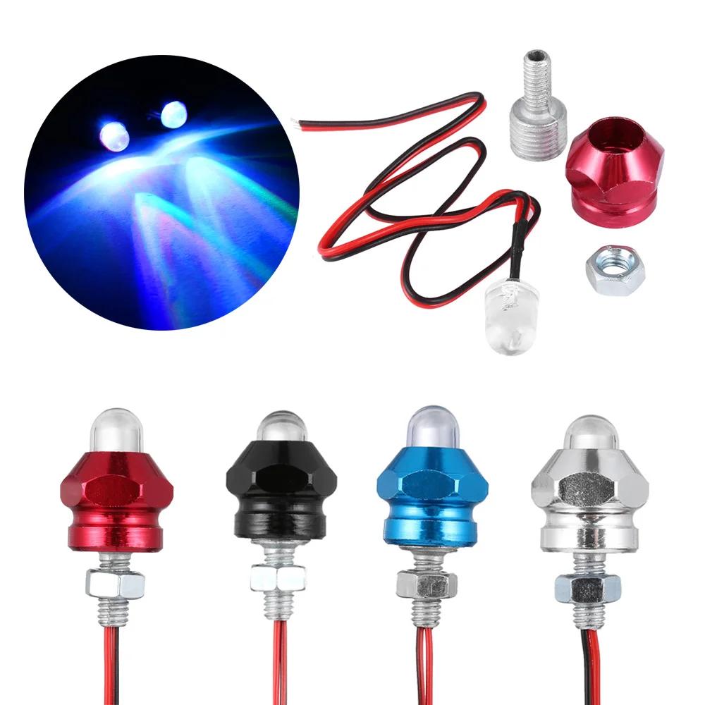 1 пара/2 шт. AC/DC 12V индикатор сигнала поворота мотоцикла RGB светодиодный