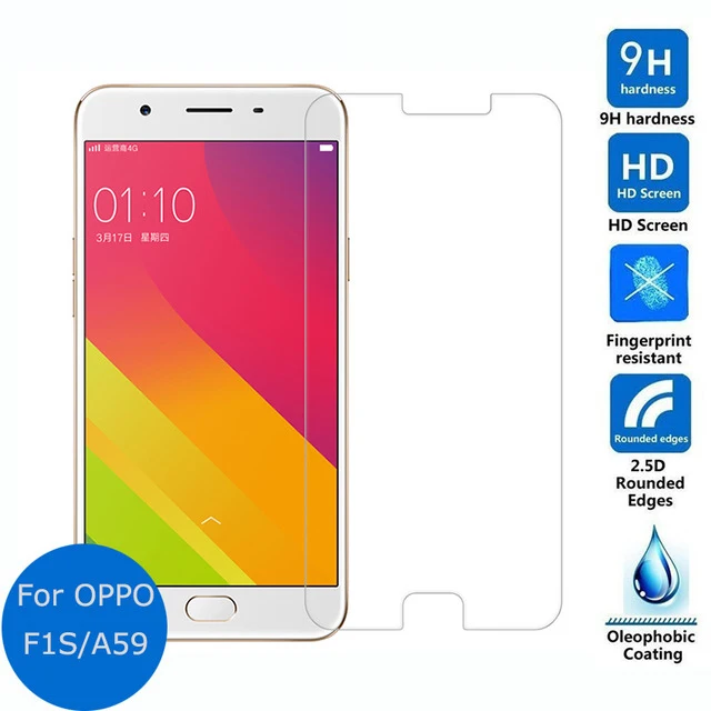 2.5D Закаленное стекло для OPPO F1S Высококачественная защитная пленка