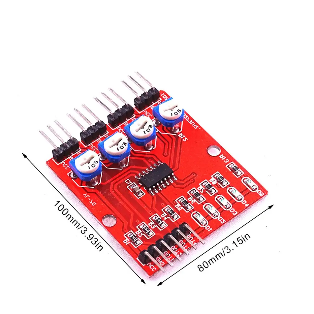 Красная доска 4 способа инфракрасного отслеживания модуль контроля питания для