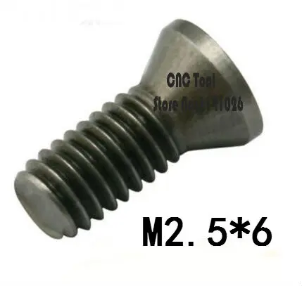 

10 шт., Запасные Винты Torx для токарного станка, m2, 5 х 6 мм