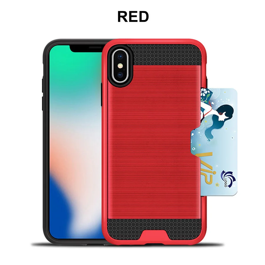 2018 карты чехол для телефона iPhone Xr Xs Max Роскошный кошелек мобильный кейс 9 8 7 6 6s плюс