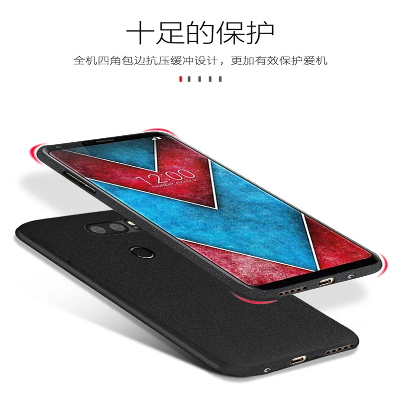Модный мягкий чехол для телефона LG V30 ультратонкие Матовые чехлы V 30