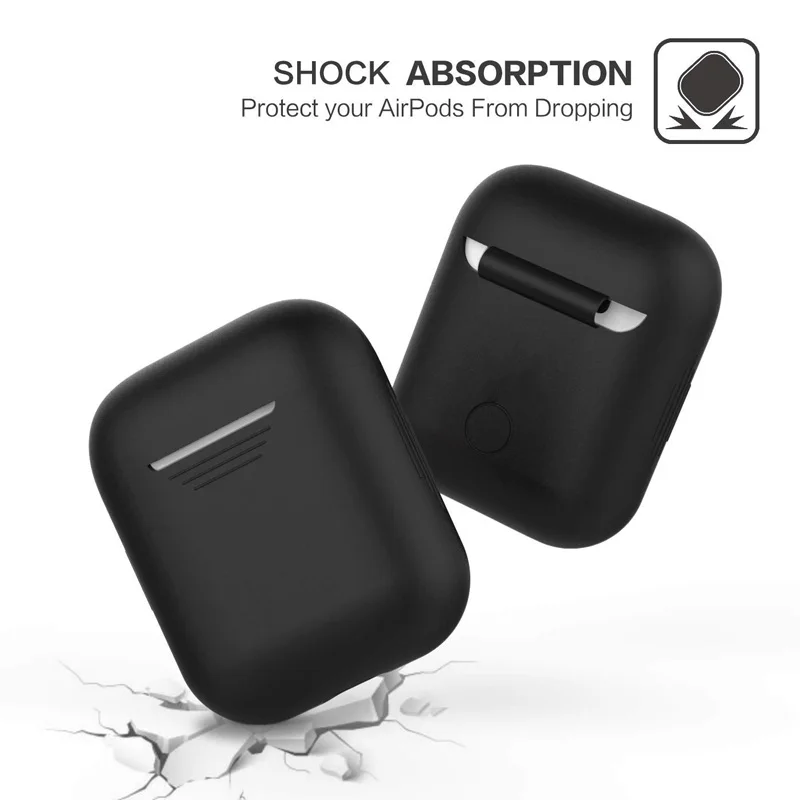 Силиконовый чехол Oppselve для Apple Airpods наушников ремешок беспроводных Bluetooth Air