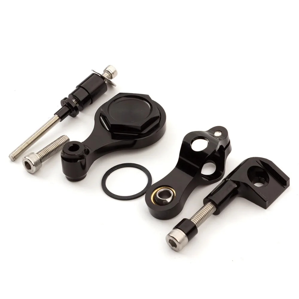 

For YAMAHA YZF R1 2002-2016 YZF R6 2006-2017 Motorcycle Steering Damper Stabilizer Linear Reversed Safety Control+Bracket