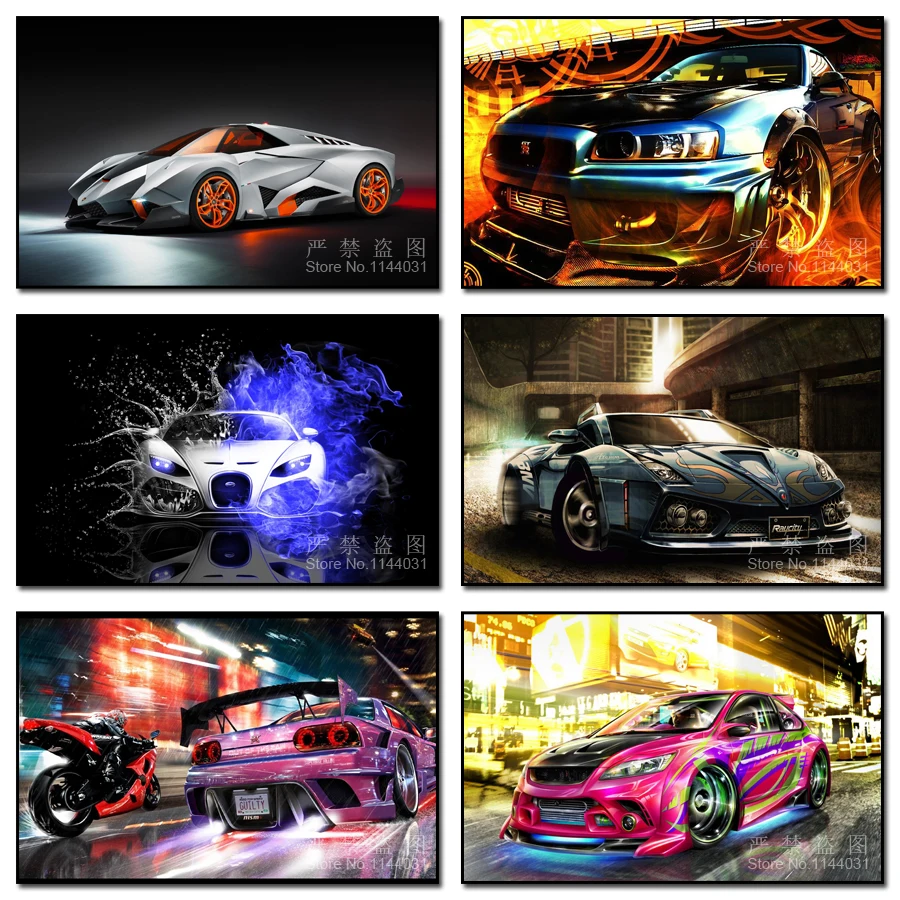 Новый автомобиль 5d алмазная вышивка наборы для вышивки крестиком сезон домашний