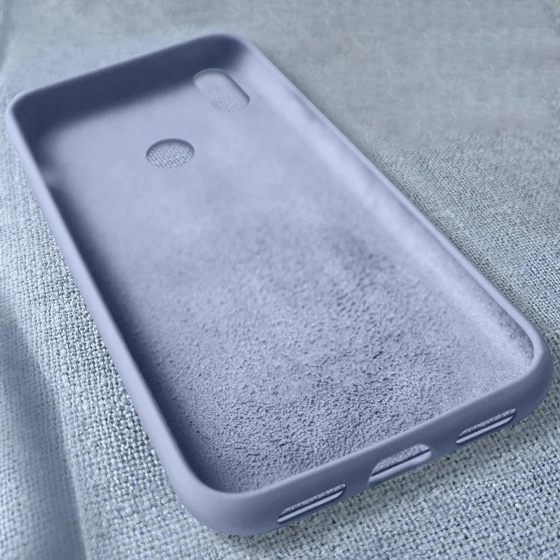 Оригинальный жидкий силиконовый чехол для Huawei P20 Pro P30 Lite Mate 20 Honor 8x9 10 light 10i мягкий