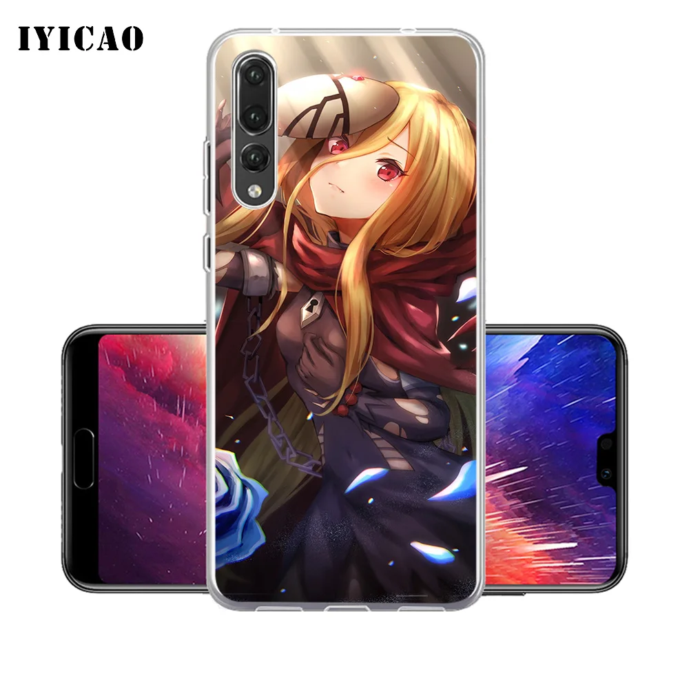 IYICAO Overlord Мягкий силиконовый чехол для телефона Huawei P30 P20 Pro P10 P9 P8 Lite P Smart TPU