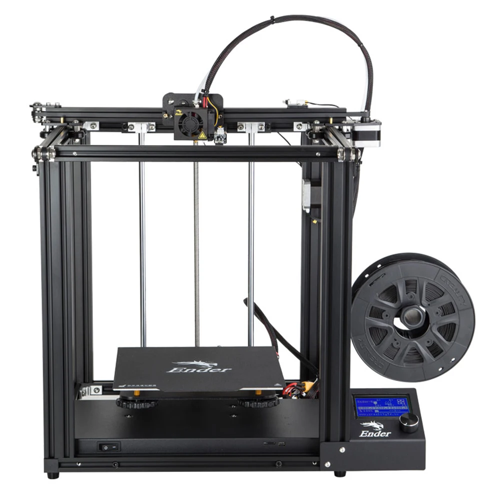Creality3D Ender 5 3d принтер 180 мм/сек. 0 4 мм DIY наборы для печати Поддержка AMF STL sd карты Junior