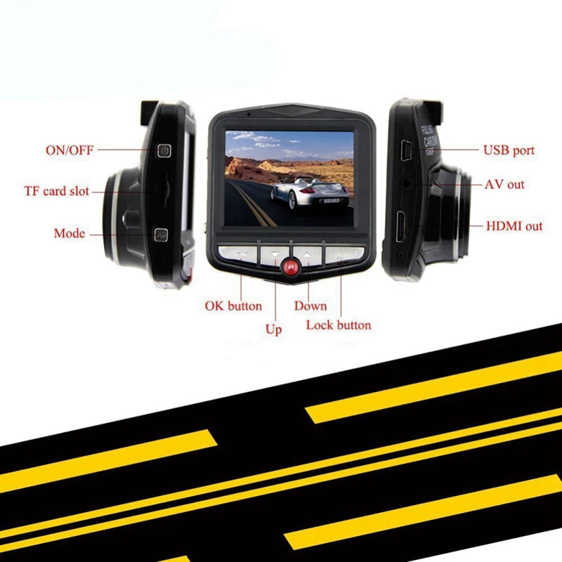 Тире Камера мини Видеорегистраторы для автомобилей автомобиля Авто Dashcam