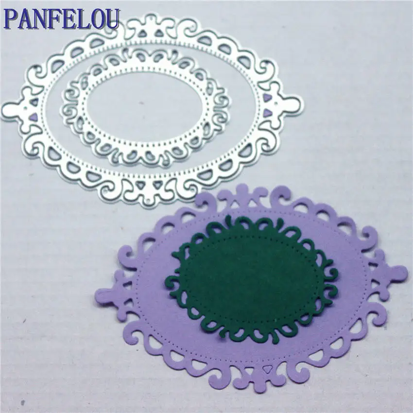 PANFELOU высокое качество металла ремесло сочетание кольцо бумаги высечки для