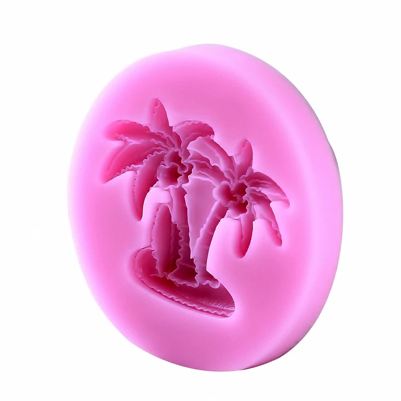 Форма для кокосовых деревьев силиконовая форма торта украшения помадка