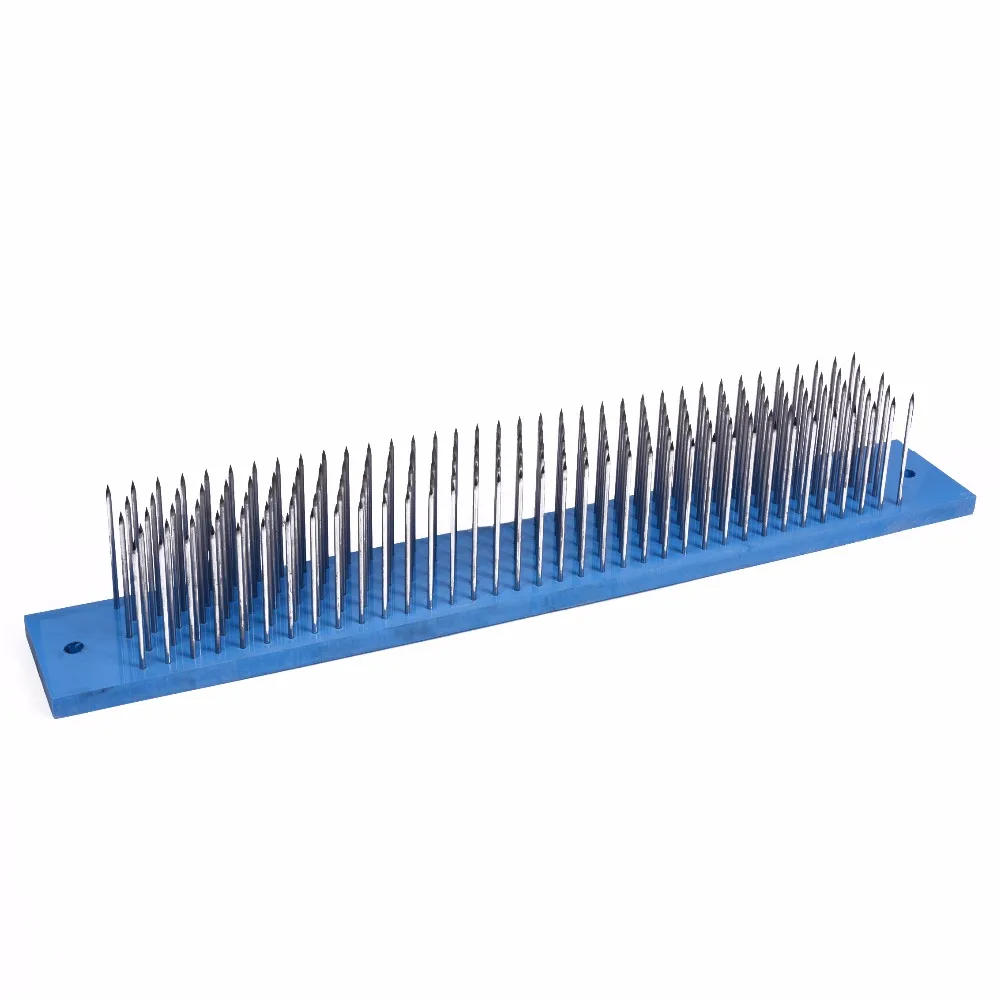 173 зубы корейские профессиональные иглы из нержавеющей стали волосы Hackle для производства необработанных волос Remy человеческие волосы инструменты для наращивания