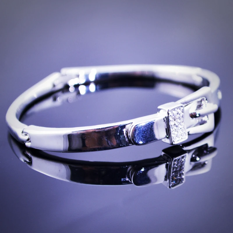 Новый Простой Дизайн Кристалл Браслеты Корона Подвески Серебряная Цепочка для