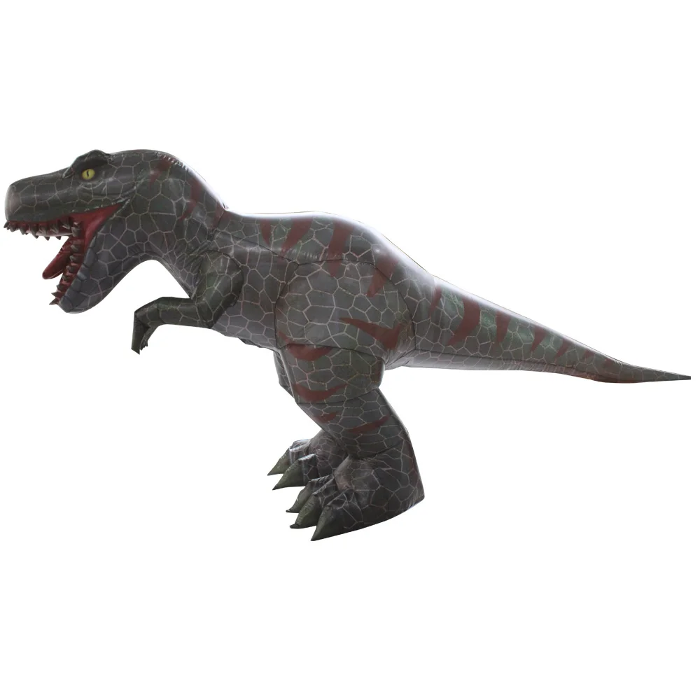 Надувной костюм динозавра для взрослых костюмы T REX вечеринки на Хэллоуин