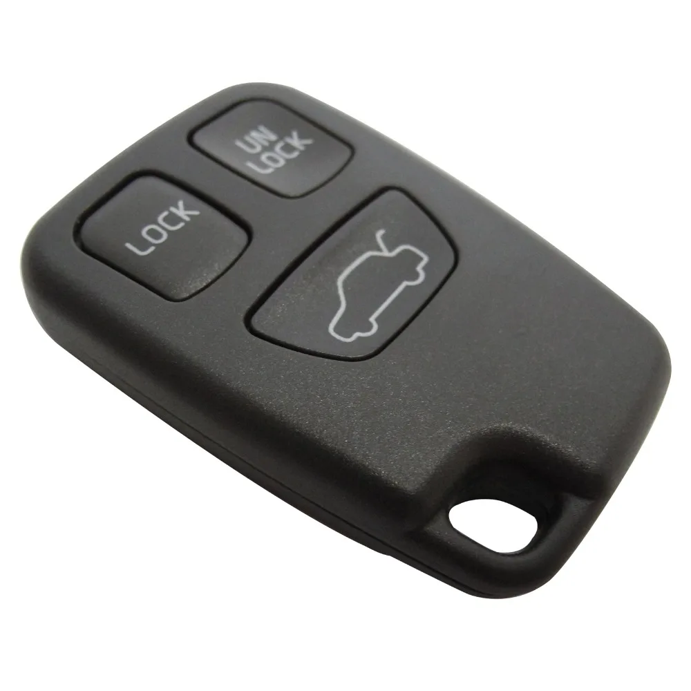 3 кнопки Замена дистанционного ключа автомобиля оболочки Брелок чехол для Volvo S70