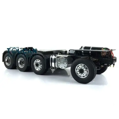 LESU 1/14 сверхмощный шасси Sca 8*8 RC Трактор модель автомобиля Мотор SAVOX TH13083|Детали и