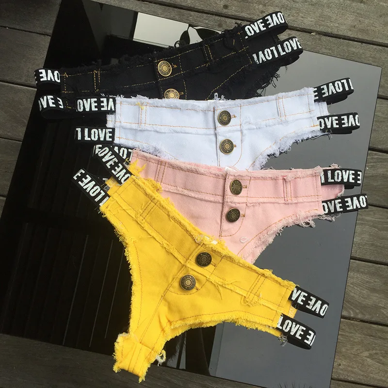 Сексуальные сексуальные повседневные бикини пляжные джинсовые шорты для женщин