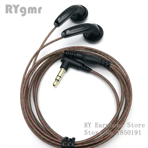 Оригинальные Внутриканальные наушники RY4S, 15 мм, Hi-Fi наушники с качественным звуком (наушники MX500), гибкий Hi-Fi кабель 3,5 мм