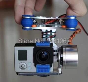 Gopro 3 CNC металлический бесщеточный шарнирный комплект для крепления камеры