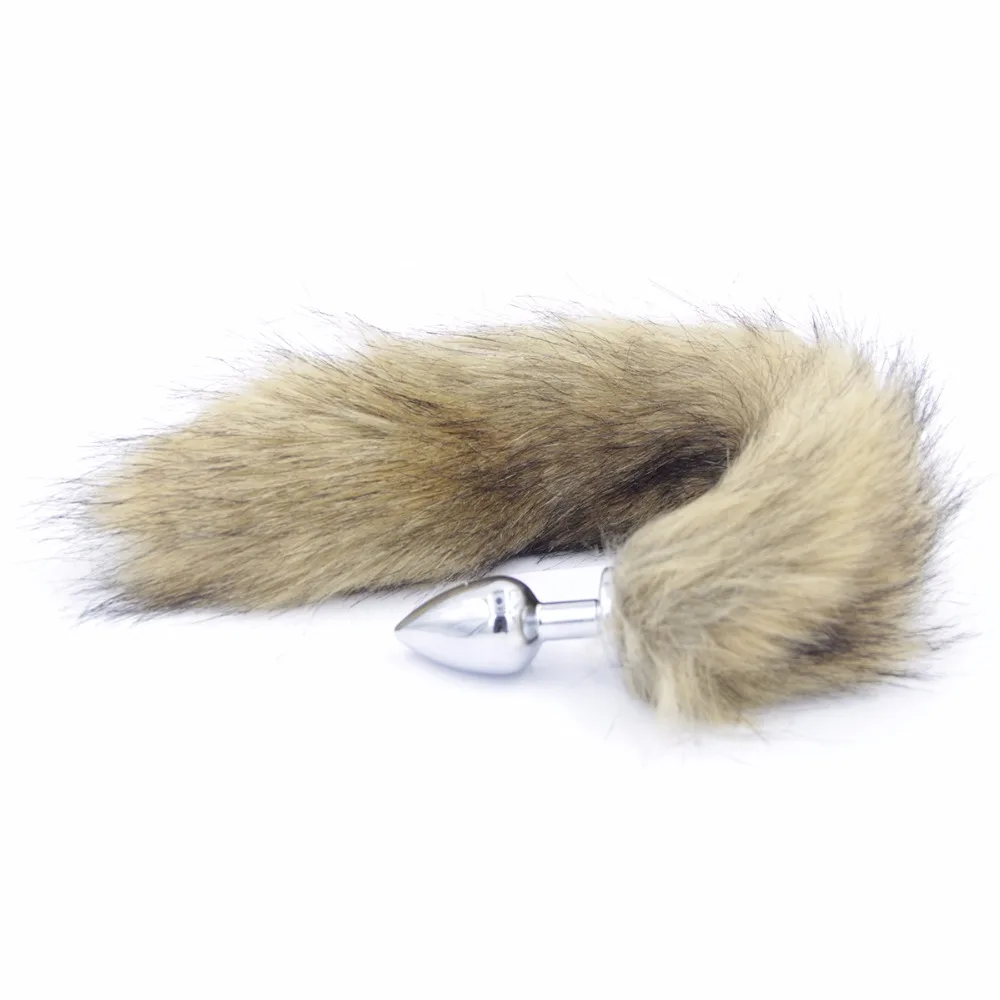 ORISSI Metal Anal Toys Fox Tail Plug Erotic Butt Sex for Woman And Men Sexy Adult Toy | Красота и здоровье