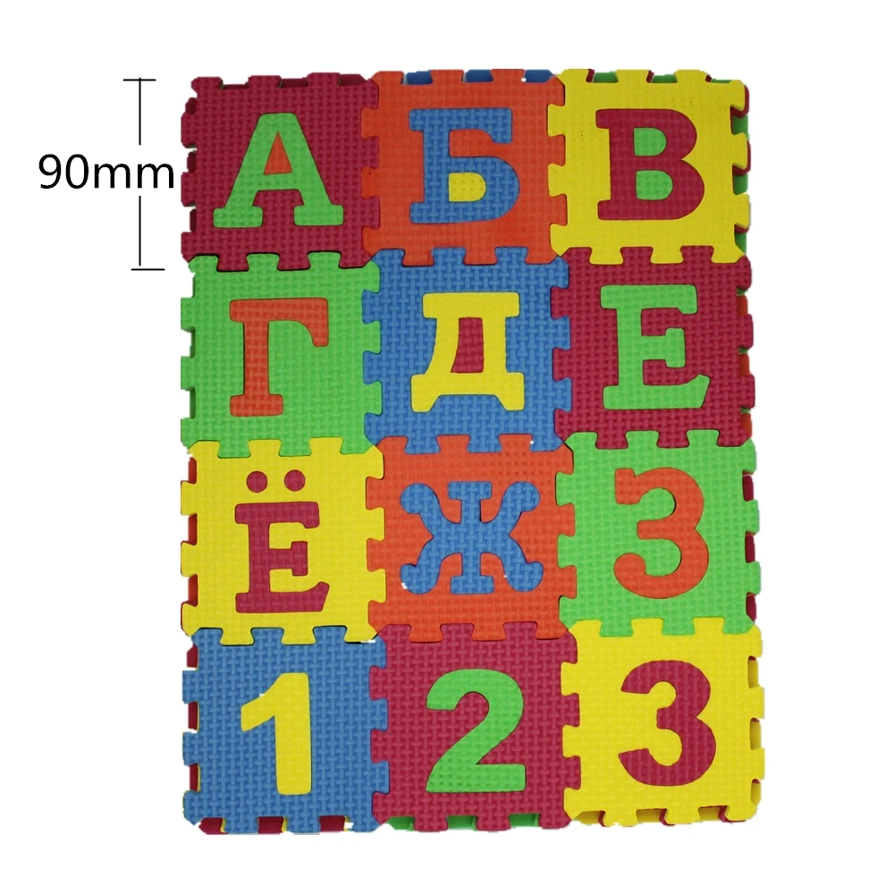 36 шт. детские коврики из пены 90 х90 мм|baby play mat puzzle|baby matmat puzzle |