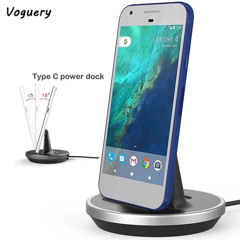 Voguery type C док станция для зарядки настольное зарядное usb устройство Колыбель Samsung
