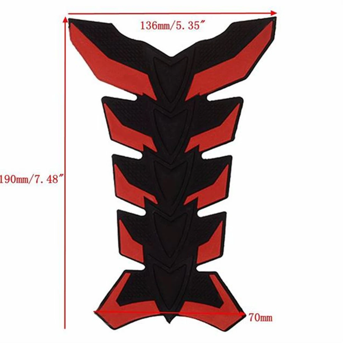 

New Motorcycle rubber fish bone paste rubber fish bone paste non-fading fish bone paste universal sports car fuel tank stickers