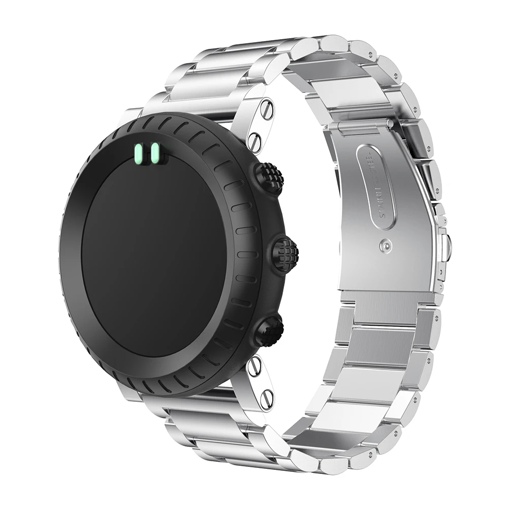 Ремешок из нержавеющей стали для часов Suunto Core браслет Ремешки наручных замена
