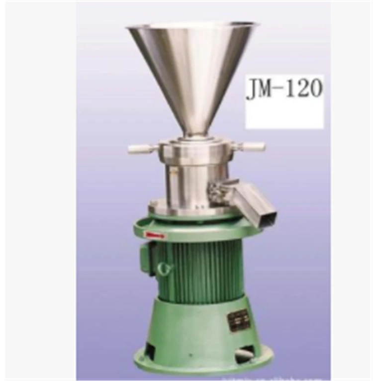 Высокая скорость KN JM120 Хоппер 15л коллоидная мельница для арахисового масла