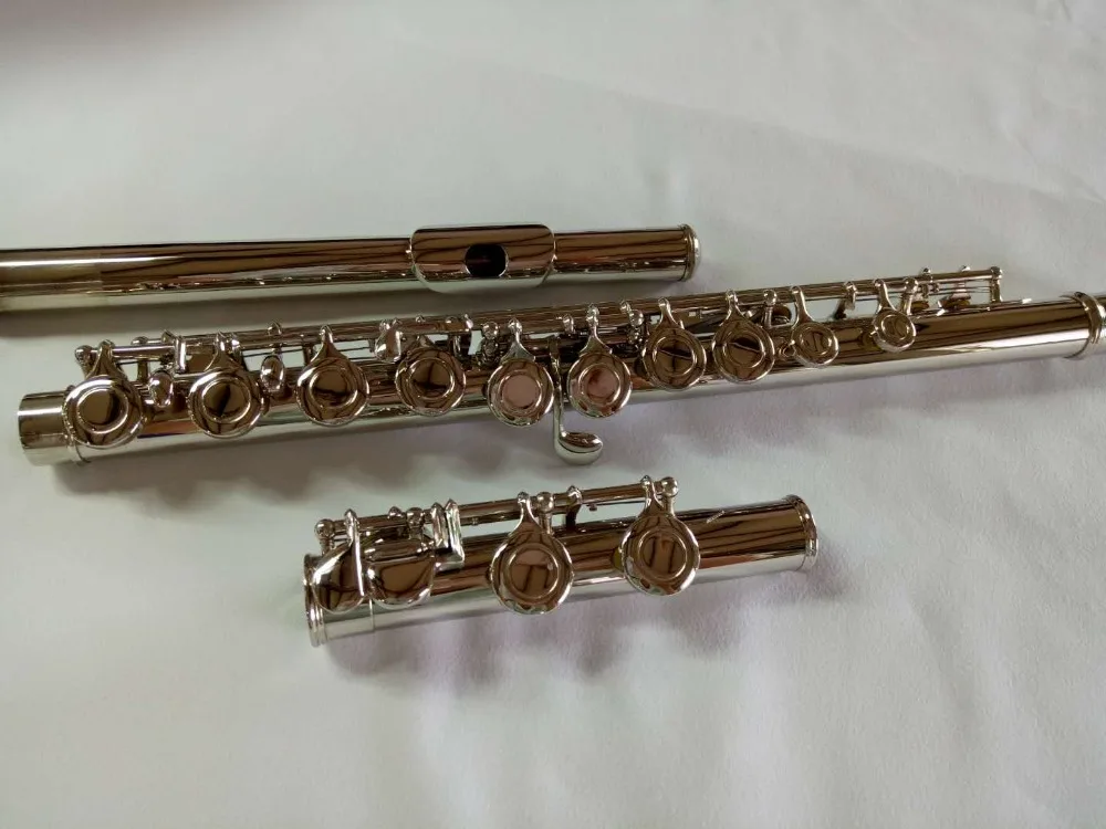 16 Флейта с отверстиями никелирование | Спорт и развлечения