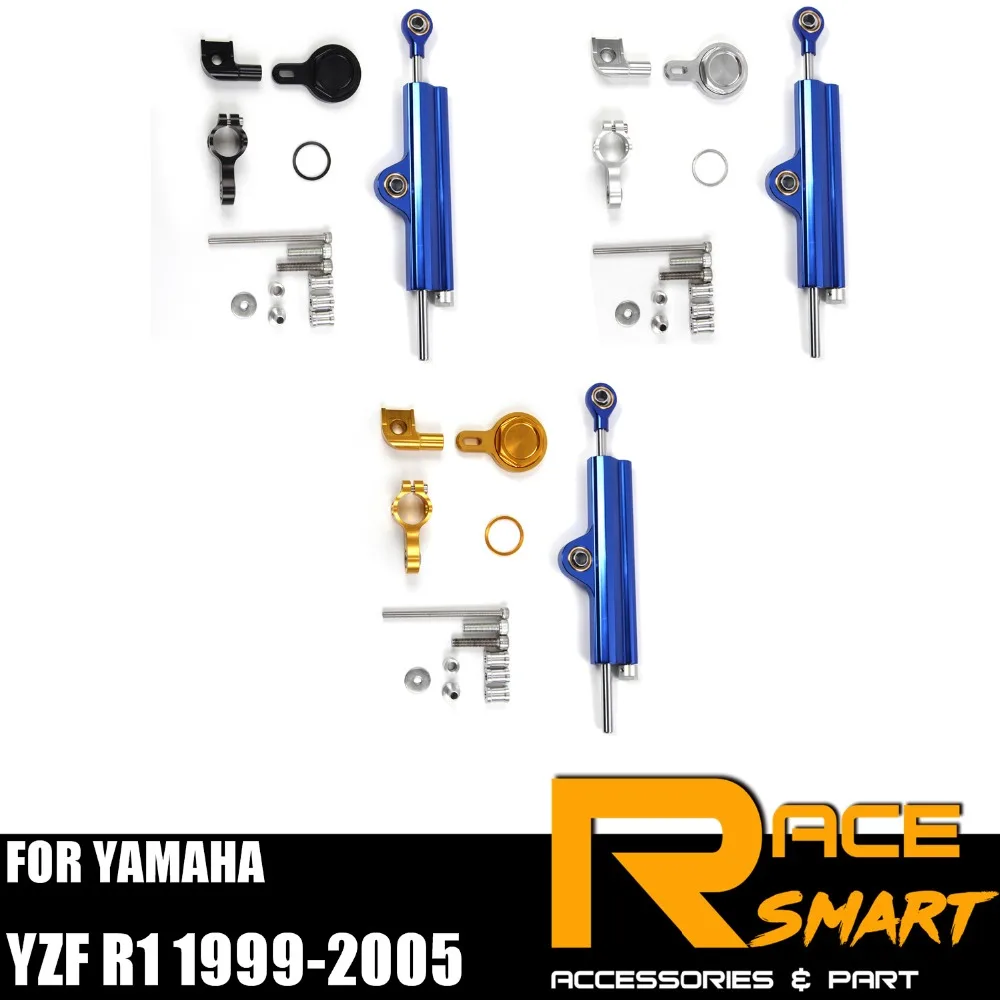 Для YAMAHA YZF R1 1999-2005 R-1 R 1 рулевой демпфер Комплект стабилизатора аксессуары для
