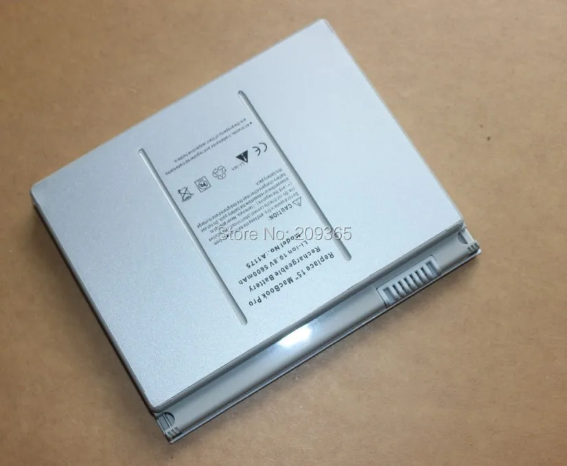 Аккумулятор для ноутбука Apple MacBook Pro 6 ячеек 15 дюймов A1150 A1226 A1211 MA348G/A A1175 бесплатная