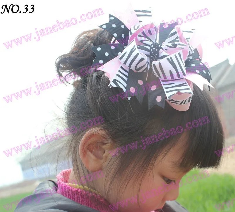 Банты для волос 145 шт. модные с большим слоем 6 дюймов|bows for hair clips|printed ribbon bowsprinted